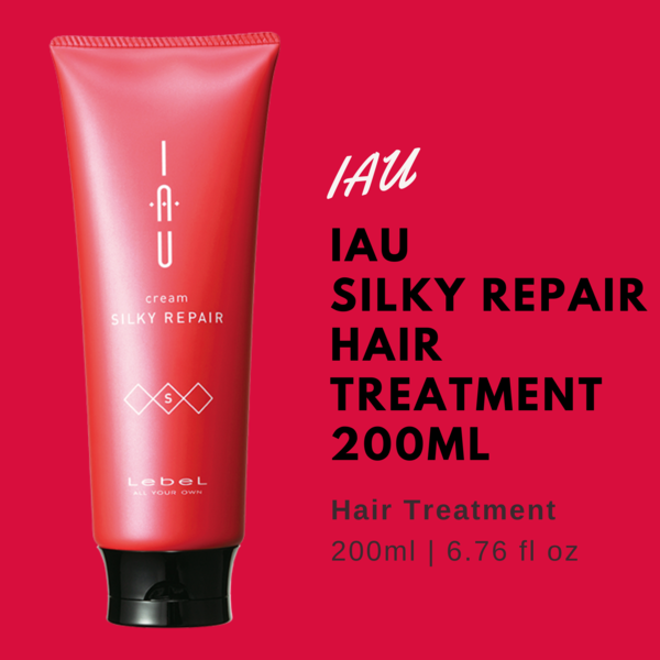 Lebel IAU Hair Cream Silky Ripea Hair Treatment 200ml - Harajuku Culture Japan - Japanease Products Store Beauty and Stationery