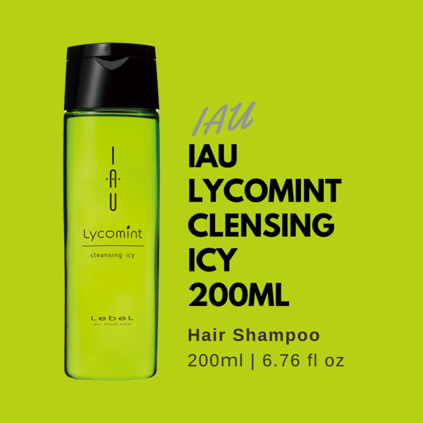 Lebel IAU Cleansing Lycomint icy Shampoo 200ml - Harajuku Culture Japan - Japanease Products Store Beauty and Stationery