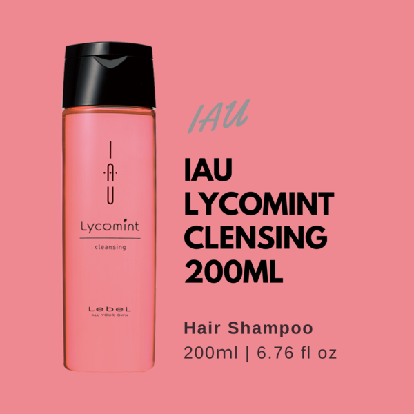 Lebel IAU Cleansing Lycomint Shampoo 200ml - Harajuku Culture Japan - Japanease Products Store Beauty and Stationery
