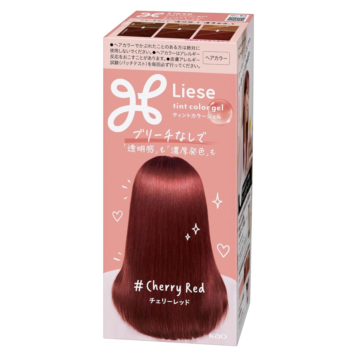 Liese Kao Tint Hair Color - Gel Cherry Red - Harajuku Culture Japan - Japanease Products Store Beauty and Stationery