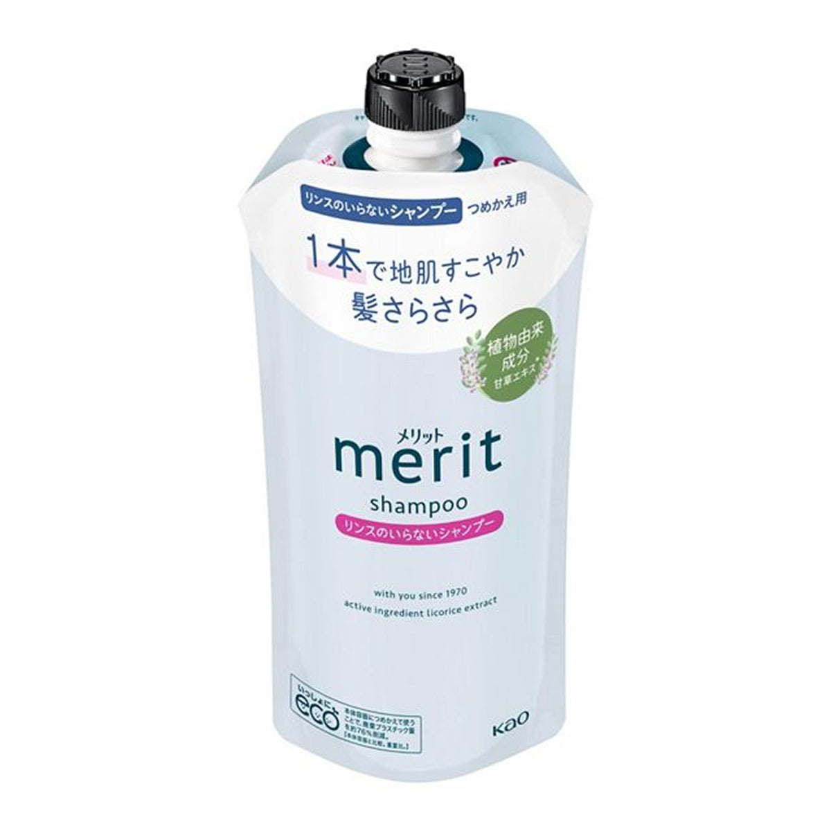 Merit Kao Hair Rinse in Shampoo - 320ml - Refill