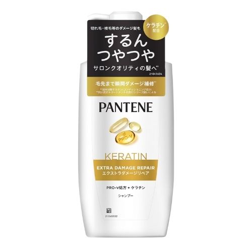 PANTENE Extra Damage Repair Shampoo Pump - 400ml - Harajuku Culture Japan - Japanease Products Store Beauty and Stationery