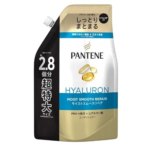 PANTENE Moist Smooth Repair Conditioner - Refill -860g - Harajuku Culture Japan - Japanease Products Store Beauty and Stationery