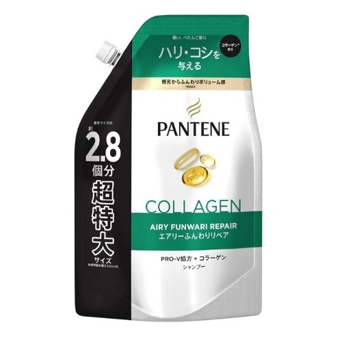 PANTENE Airy Soft Repair Shampoo - Refill - 860ml - Harajuku Culture Japan - Japanease Products Store Beauty and Stationery
