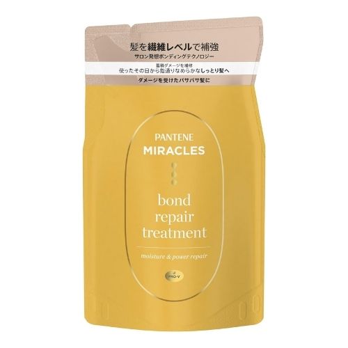 PANTENE MIRACLES Bond Repair Series Moisture & Power Repair Treatment - Refill - 350g - Harajuku Culture Japan - Japanease Products Store Beauty and Stationery