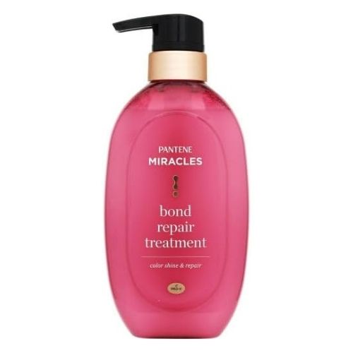 PANTENE MIRACLES Bond Repair Series Color Shine & Repair Treatment Pump - 440g - Harajuku Culture Japan - Japanease Products Store Beauty and Stationery