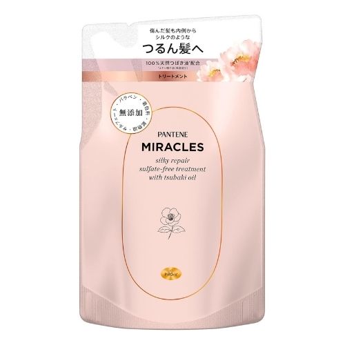 PANTENE MIRACLES Silky Repair Treatment - Refill - 350g - Harajuku Culture Japan - Japanease Products Store Beauty and Stationery