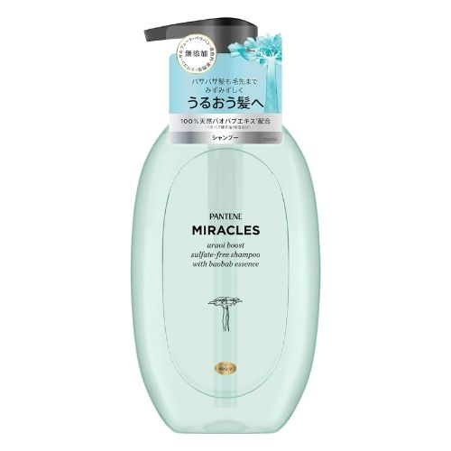 PANTENE MIRACLES Moisture Boost Shampoo Pump - 440g - Harajuku Culture Japan - Japanease Products Store Beauty and Stationery