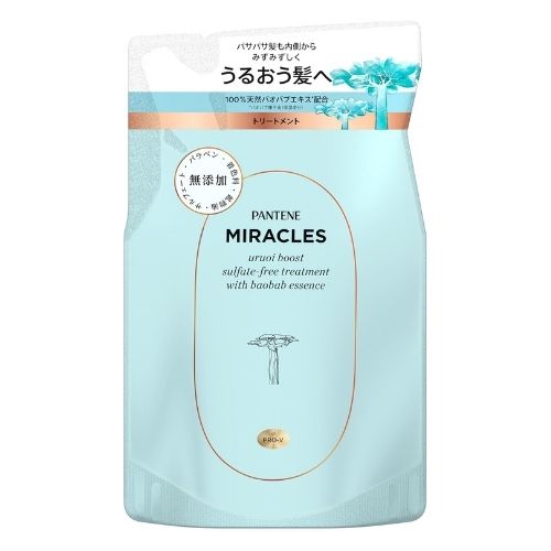 PANTENE MIRACLES Moisture Boost Treatment - Refill - 350g - Harajuku Culture Japan - Japanease Products Store Beauty and Stationery