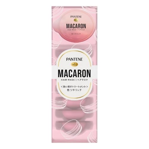 PANTENE MACARON Hair Mask Color Luster Rich - 8pieces - Harajuku Culture Japan - Japanease Products Store Beauty and Stationery
