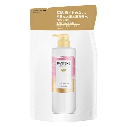 PANTENE Effortless Good Morning Smooth Treatment - Refill - 350g - Harajuku Culture Japan - Japanease Products Store Beauty and Stationery