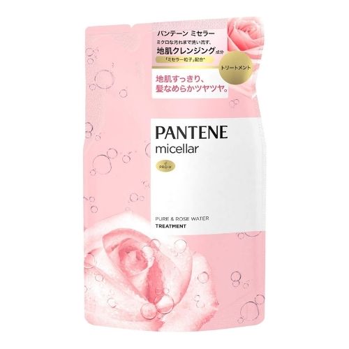 PANTENE Micellar Treatment Pure & Rose Water - Refill - 350g - Harajuku Culture Japan - Japanease Products Store Beauty and Stationery
