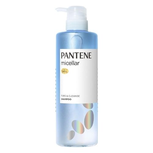 PANTENE Micellar Non-Silicone Shampoo Pure & Cleanse Pump 500ml - Harajuku Culture Japan - Japanease Products Store Beauty and Stationery