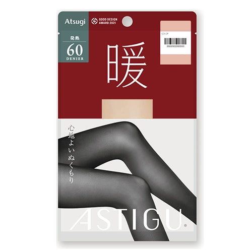 Atsugi Astigu Warming Hot Tights Dan 60 Denier - AP1060 - Harajuku Culture Japan - Japanease Products Store Beauty and Stationery