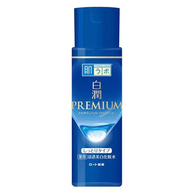 Hadalabo Shirojun Premium Medicinal Permeate Face Lotion - 170ml - Moist - Harajuku Culture Japan - Japanease Products Store Beauty and Stationery