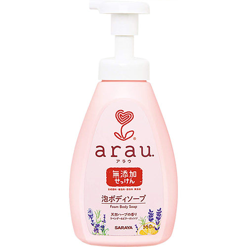 Arau Bubble Body Soap - 550ml - Harajuku Culture Japan - Japanease Products Store Beauty and Stationery