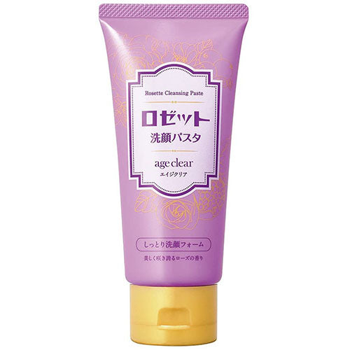 Rosette Face Wash Age Clear Pasta AG 120g - Moist - Harajuku Culture Japan - Japanease Products Store Beauty and Stationery