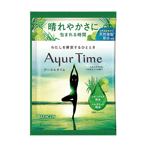 Bathclin Ayur Time Bath Salts - 40g - Harajuku Culture Japan - Japanease Products Store Beauty and Stationery