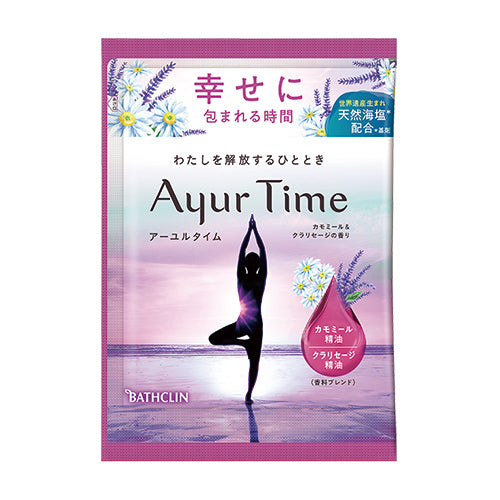 Bathclin Ayur Time Bath Salts - 40g - Harajuku Culture Japan - Japanease Products Store Beauty and Stationery