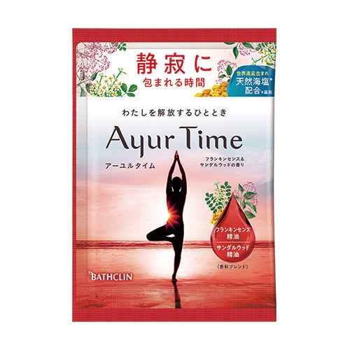 Bathclin Ayur Time Bath Salts - 40g - Harajuku Culture Japan - Japanease Products Store Beauty and Stationery