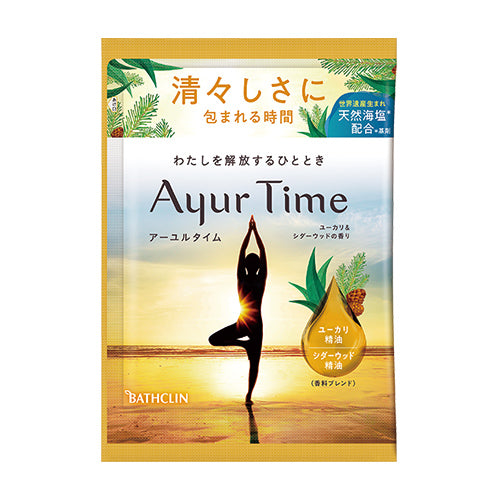 Bathclin Ayur Time Bath Salts - 40g - Harajuku Culture Japan - Japanease Products Store Beauty and Stationery