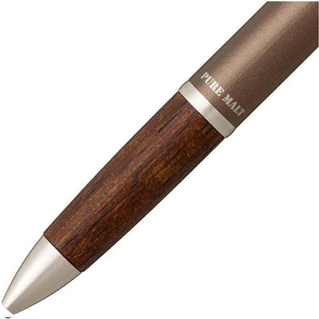 Uni-Ball Pure Malt Wood Grip 2 Color 0.7 mm Ballpoint Multi Pen 0.5 mm Mechanical Pencil - Harajuku Culture Japan - Japanease Products Store Beauty and Stationery