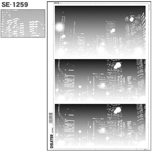 Deleter Screen Tone - SE-1259 - Harajuku Culture Japan - Japanease Products Store Beauty and Stationery