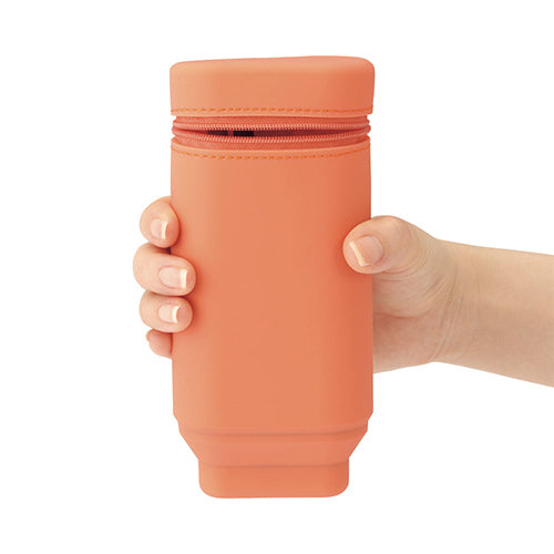 Lihit Lab. A-7694 Stand Pen Case Oval-type - Harajuku Culture Japan - Japanease Products Store Beauty and Stationery