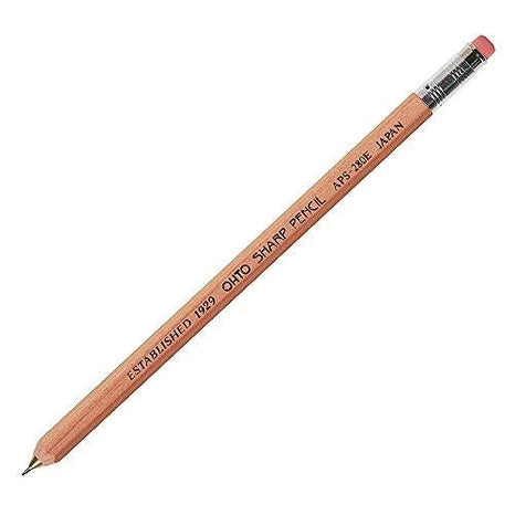 Ohto Mechanical Pencil Wood APS-280E - Harajuku Culture Japan - Japanease Products Store Beauty and Stationery