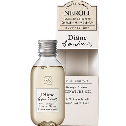 Moist Diane Bonheur Signature Oil 100ml - Orange Flower - Harajuku Culture Japan - Japanease Products Store Beauty and Stationery