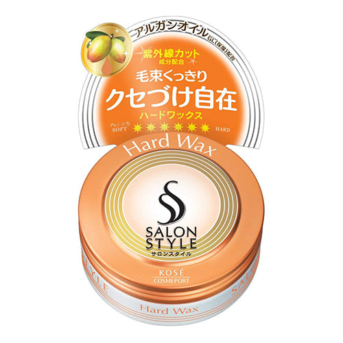 Kose Salon Style Hair Wax 75g - Hard - Harajuku Culture Japan - Japanease Products Store Beauty and Stationery