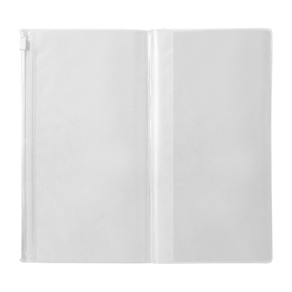 Midori Traveler's Note Book Regular Size Refill 008 - Zipper Case - Harajuku Culture Japan - Japanease Products Store Beauty and Stationery