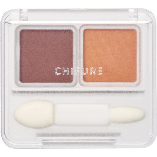 Chifure Twin Color Eyeshadow  42 Orange - Harajuku Culture Japan - Japanease Products Store Beauty and Stationery