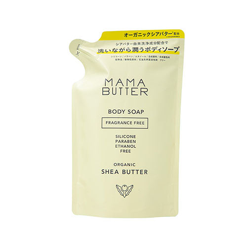 Mama Butter Body Soap Refill 400ml - Harajuku Culture Japan - Japanease Products Store Beauty and Stationery