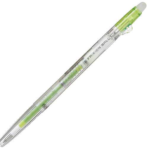 Pilot Ballpoint Pen Frixion Ball Slim Transparent body - 0.38mm - Harajuku Culture Japan - Japanease Products Store Beauty and Stationery