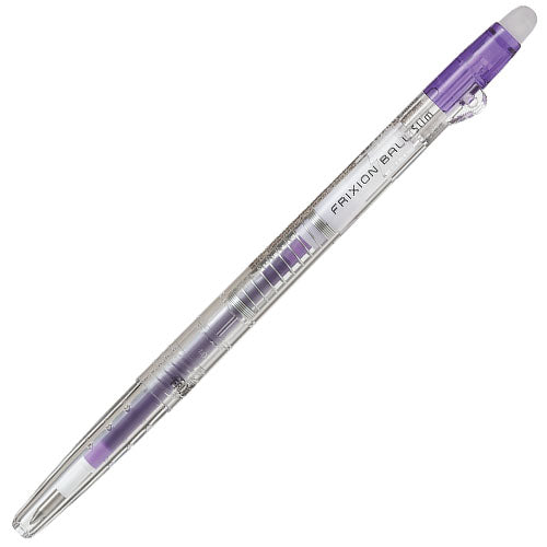 Pilot Ballpoint Pen Frixion Ball Slim Transparent body - 0.38mm - Harajuku Culture Japan - Japanease Products Store Beauty and Stationery