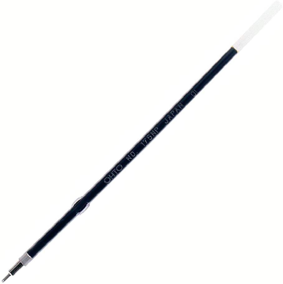 Ohto Oil Based Ballpoint Pen Refill Black 1.0mm - No.891 - Harajuku Culture Japan - Japanease Products Store Beauty and Stationery