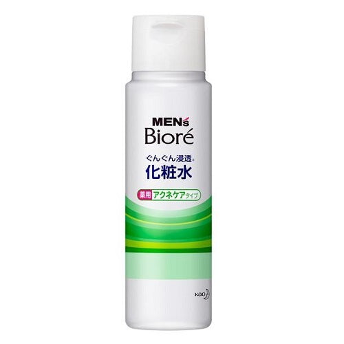 Biore Mens Face Lotion Medicated Acne Care Type 180ml - Harajuku Culture Japan - Japanease Products Store Beauty and Stationery