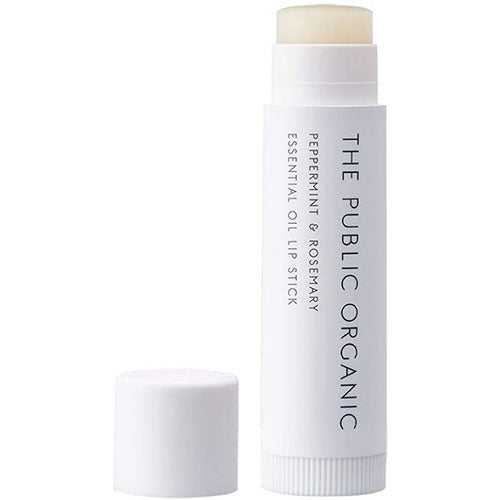 The Public Organic Super Refresh Pepermint & Rosemary Essential Lip Stick - 4g - Harajuku Culture Japan - Japanease Products Store Beauty and Stationery