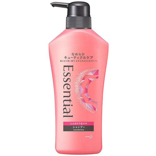 Kao Essential Soft And Moisturizing Shampoo - 480ml - Harajuku Culture Japan - Japanease Products Store Beauty and Stationery