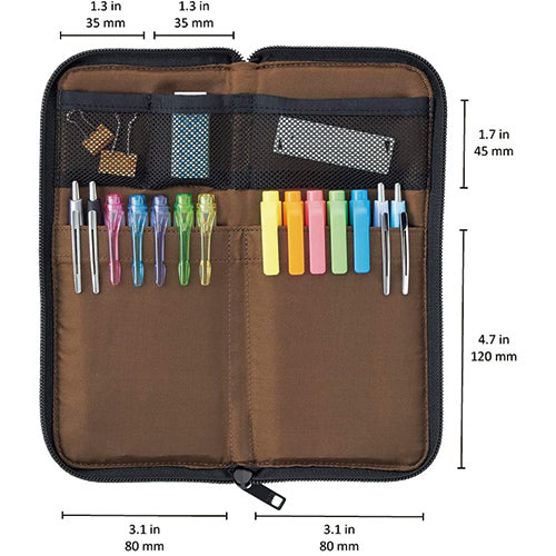 Lihit Lab. A-7652 Pen Case Flat-type - Harajuku Culture Japan - Japanease Products Store Beauty and Stationery