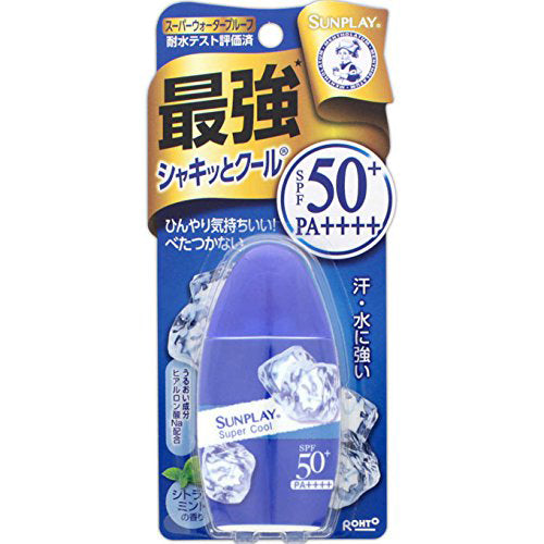 Mentholatum Sunplay Sunscreen 30g - Super Cool - Harajuku Culture Japan - Japanease Products Store Beauty and Stationery