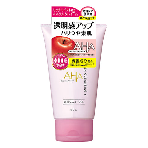 Cleansing Research AHA Face Wash Cleansing 120g - R - Harajuku Culture Japan - Japanease Products Store Beauty and Stationery