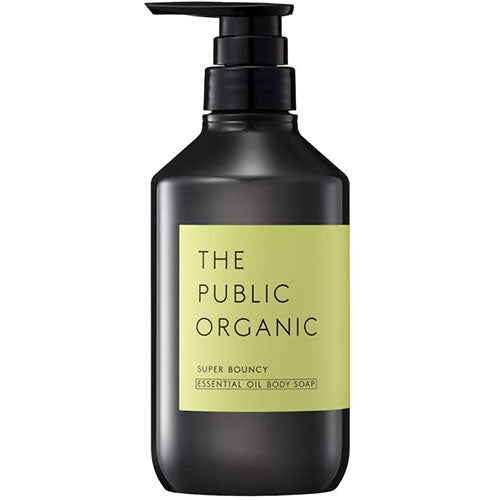 The Public Organic Super Bouncy Essential Oil Body Soap - 480ml - Harajuku Culture Japan - Japanease Products Store Beauty and Stationery