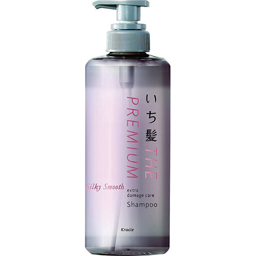 Ichikami The Premium Extra Damage Care Hair Shampoo 480ml - Silky Smooth - Harajuku Culture Japan - Japanease Products Store Beauty and Stationery