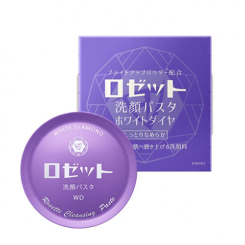 Rosette Face Wash Pasta Soap 90g - White Dia - Harajuku Culture Japan - Japanease Products Store Beauty and Stationery