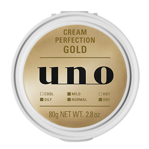 Shiseido UNO Cream Perfection Gold - 80g - Harajuku Culture Japan - Japanease Products Store Beauty and Stationery
