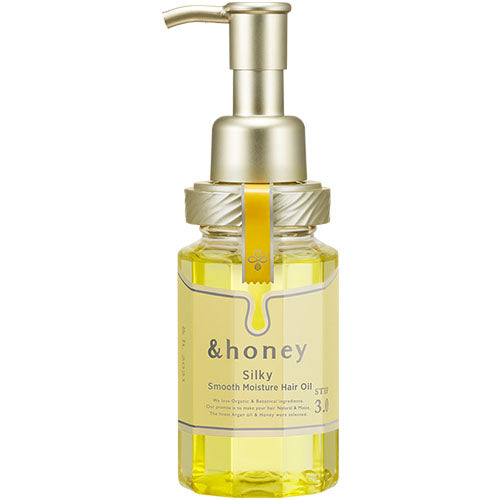 &honey Silky Moisture Hair Oil 100ml Step3.0 - Eden Fleur Honey Sent - Harajuku Culture Japan - Japanease Products Store Beauty and Stationery