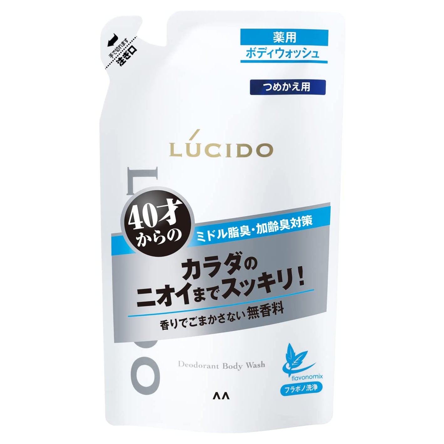 Lucido Medicated Deodorant Body Wash 380ml - Refill - Harajuku Culture Japan - Japanease Products Store Beauty and Stationery