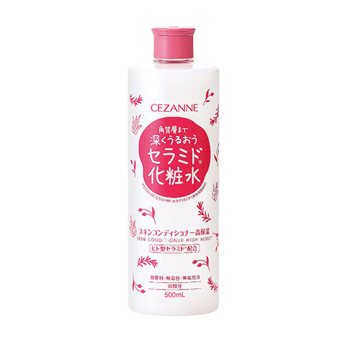 Cezanne Skin Conditioner High Moist - 500ml - Harajuku Culture Japan - Japanease Products Store Beauty and Stationery